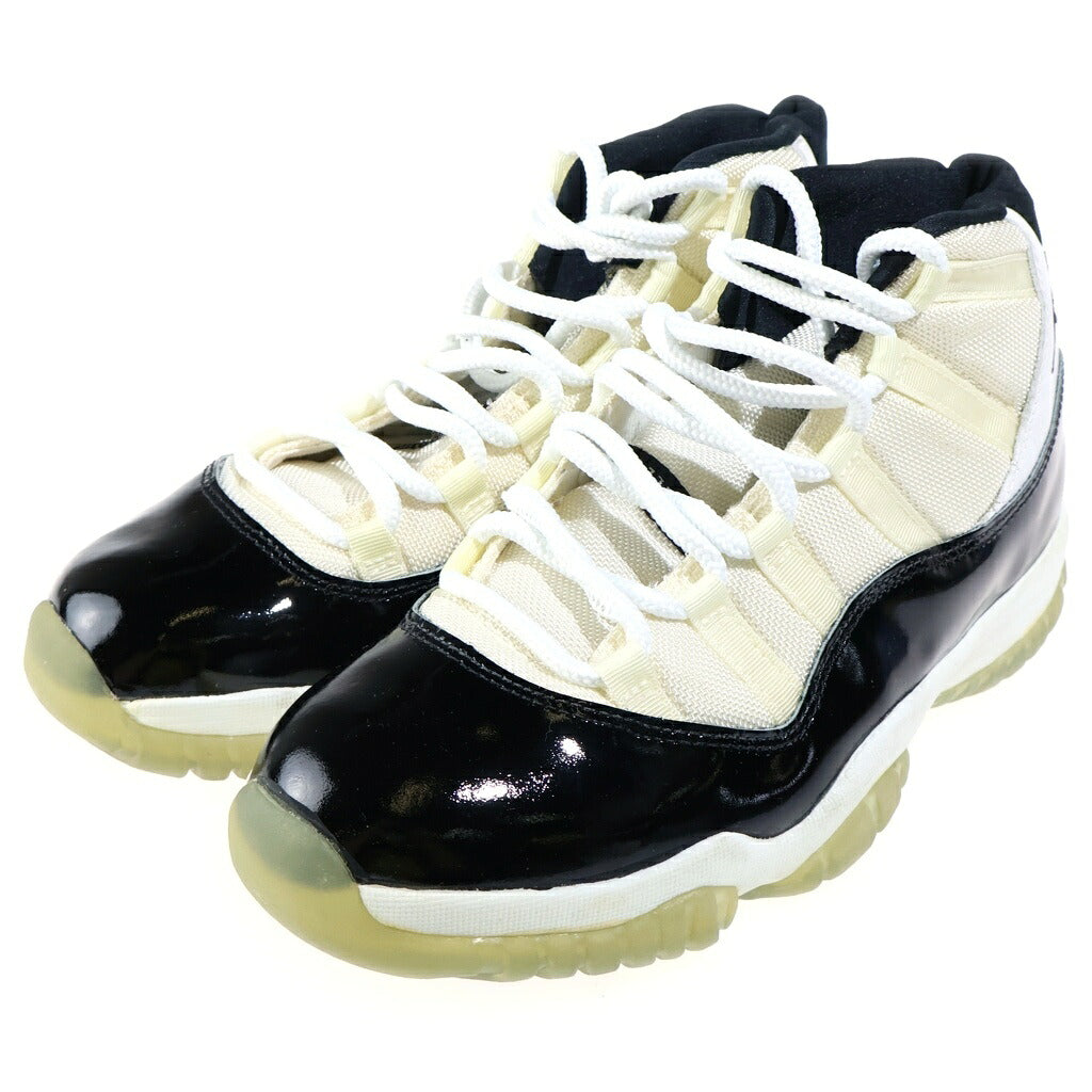 NIKE(ナイキ) 【観賞用 1995年製】Air Jordan 11 OG Concord エアージョーダン11 ハイカットスニーカー ホワイト/ブラック US9/27.0cm 130245-101