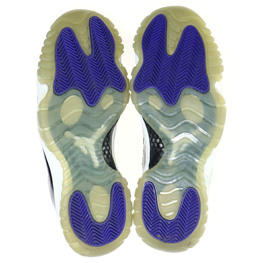 NIKE(ナイキ) 【観賞用 1995年製】Air Jordan 11 OG Concord エアージョーダン11 ハイカットスニーカー ホワイト/ブラック US9/27.0cm 130245-101