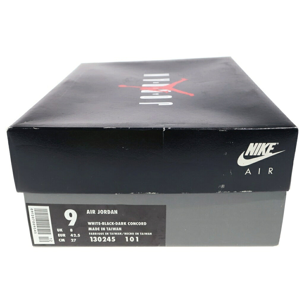 NIKE(ナイキ) 【観賞用 1995年製】Air Jordan 11 OG Concord エアージョーダン11 ハイカットスニーカー ホワイト/ブラック US9/27.0cm 130245-101