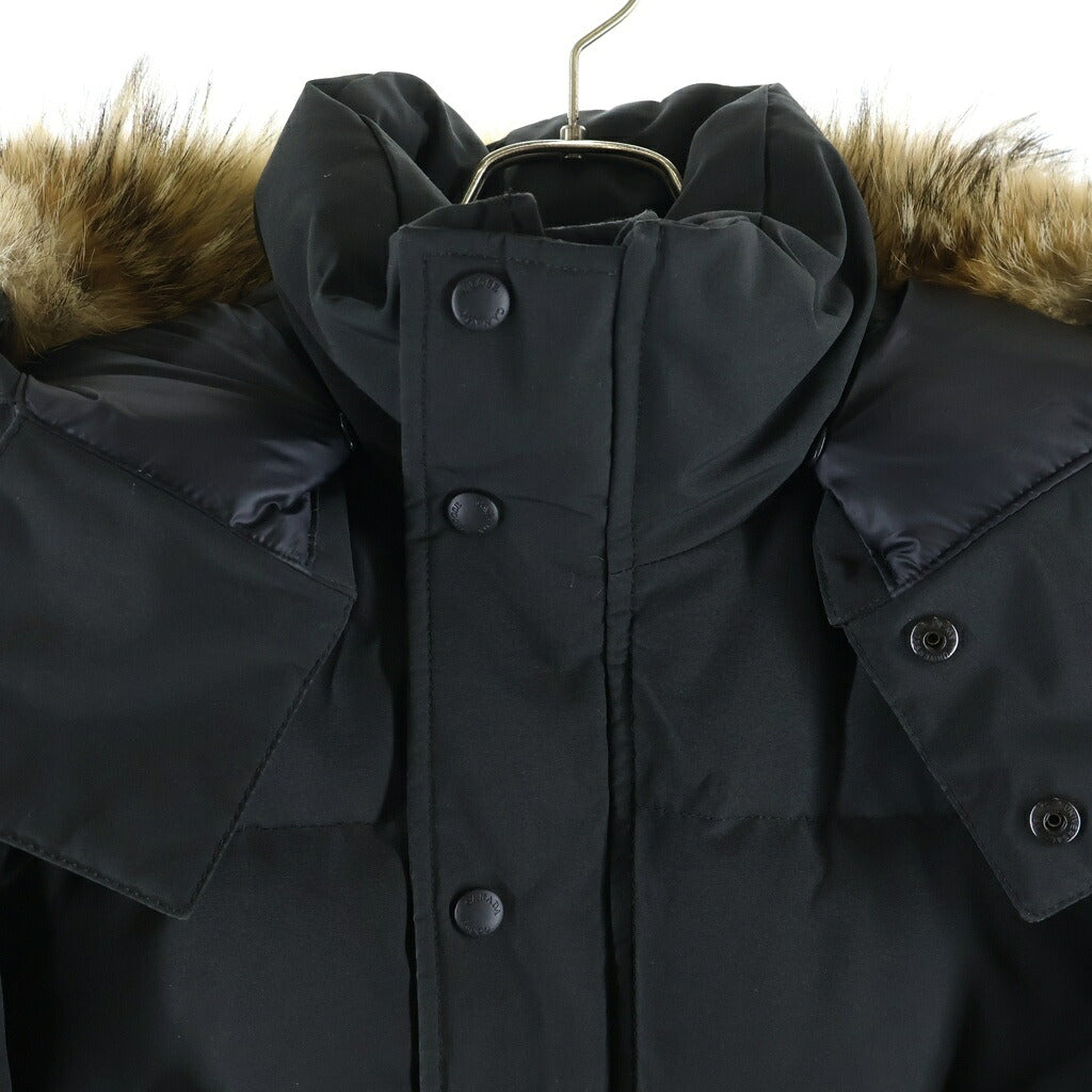 CANADA GOOSE(カナダグース) WYNDHAM PARKA BLACK LABEL ウィンダムパーカー ブラックレーベル ファー付きダウンジャケット ブラック 3808MB