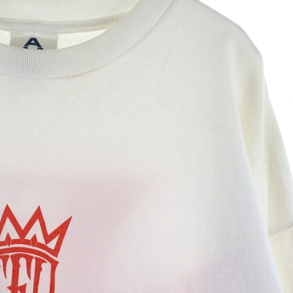 VINTAGE(ヴィンテージ) 00S WEST COAST CHOPPERS CFL ロゴブリント長袖Tシャツ ホワイト