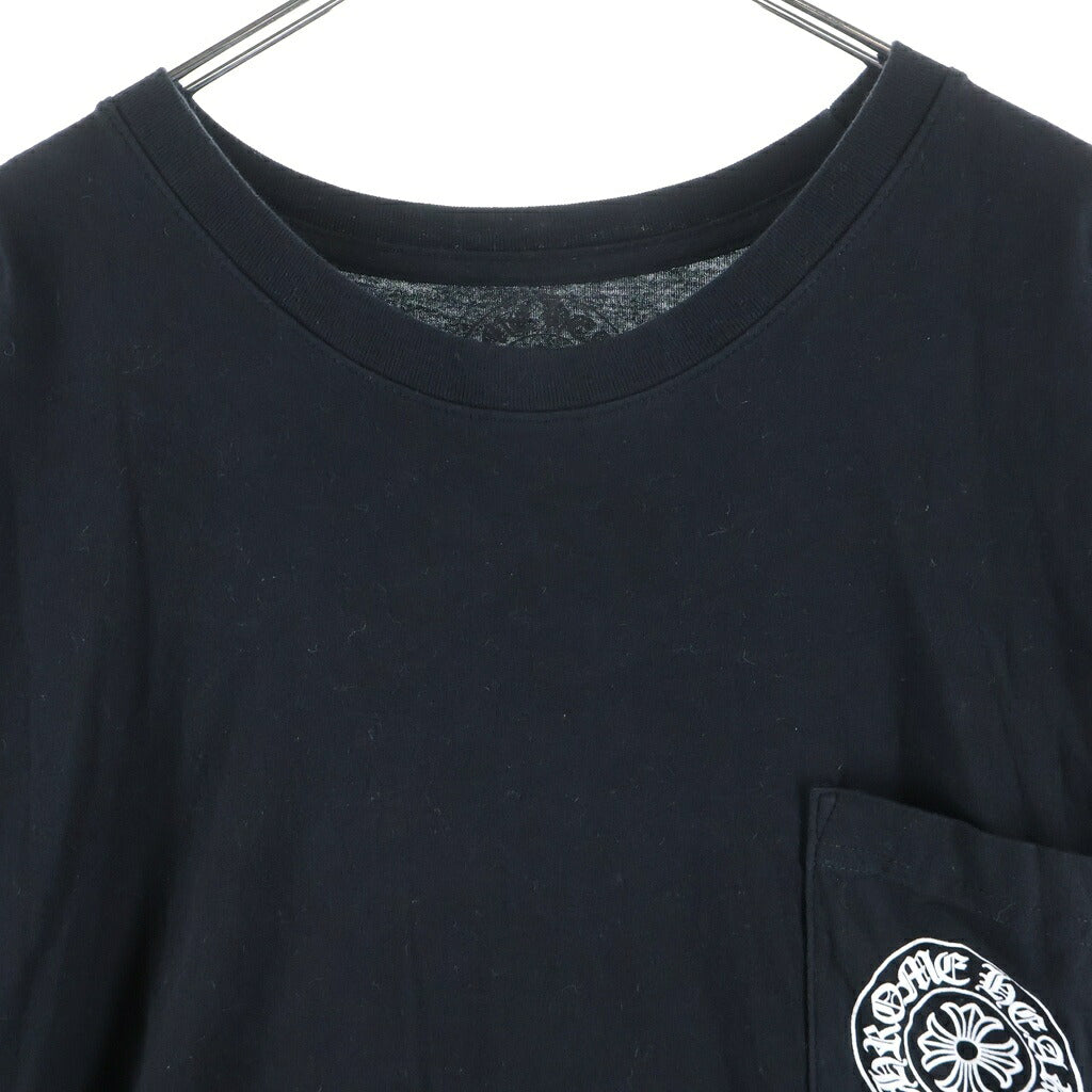 CHROME HEARTS(クロムハーツ) Honolulu Horseshoe SS Tee ホノルル限定 ホースシュー バック CHプラス クルーネック半袖Tシャツカットソー ブラック