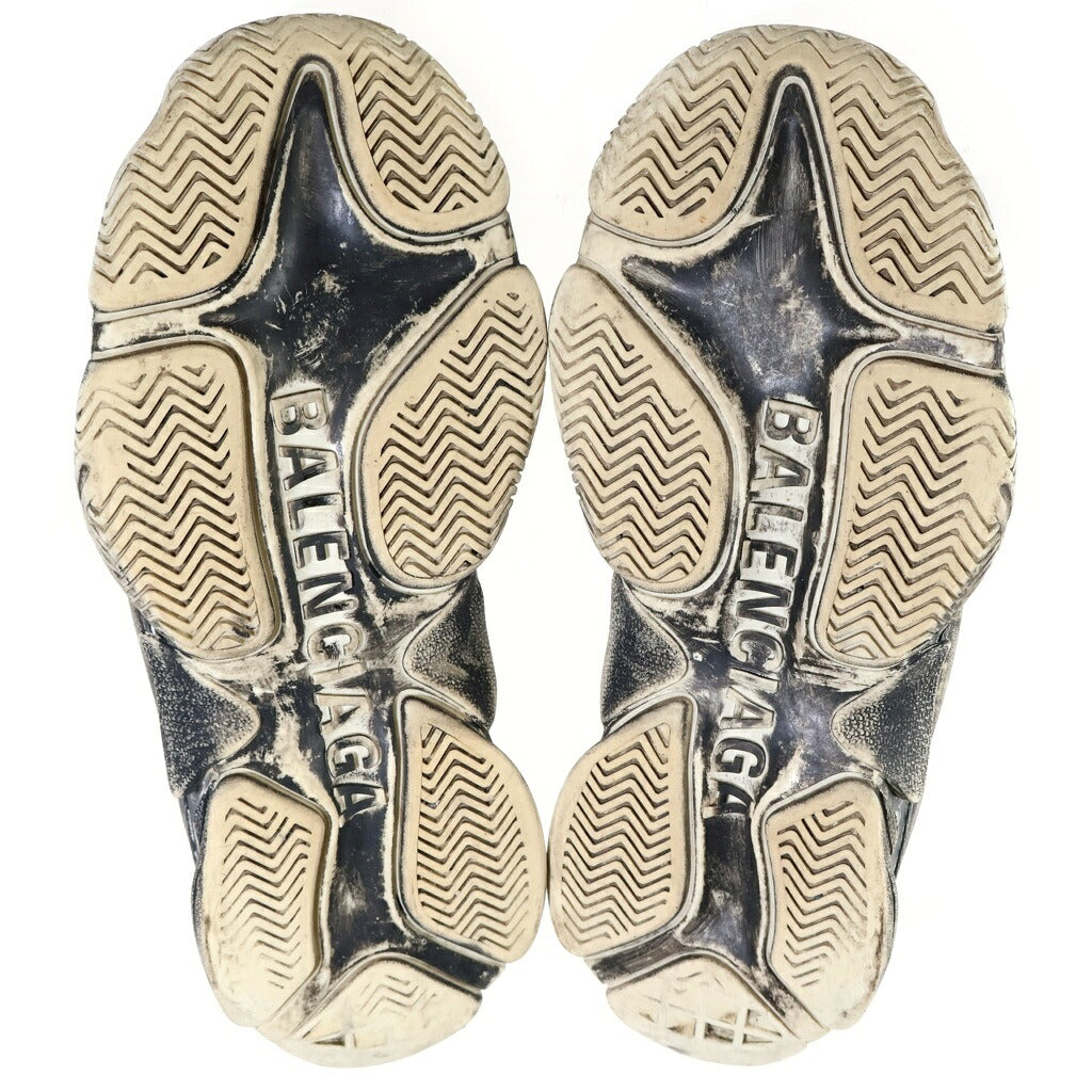 BALENCIAGA(バレンシアガ) Triple トリプル S ローカットスニーカー ブラック 536737