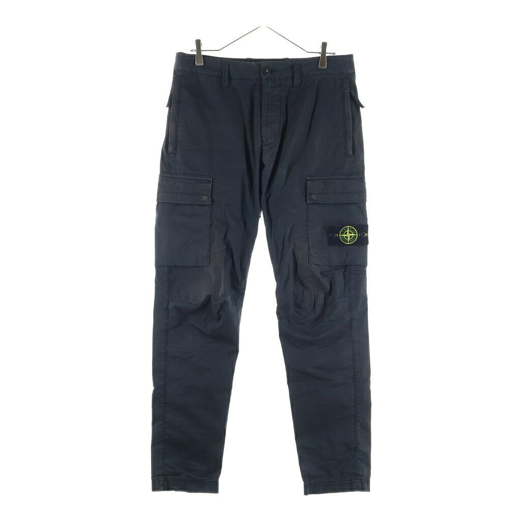 STONE ISLAND(ストーンアイランド) 23SS TYPE RE-T Cargo Pants カーゴイージーパンツ ブラック 791532710