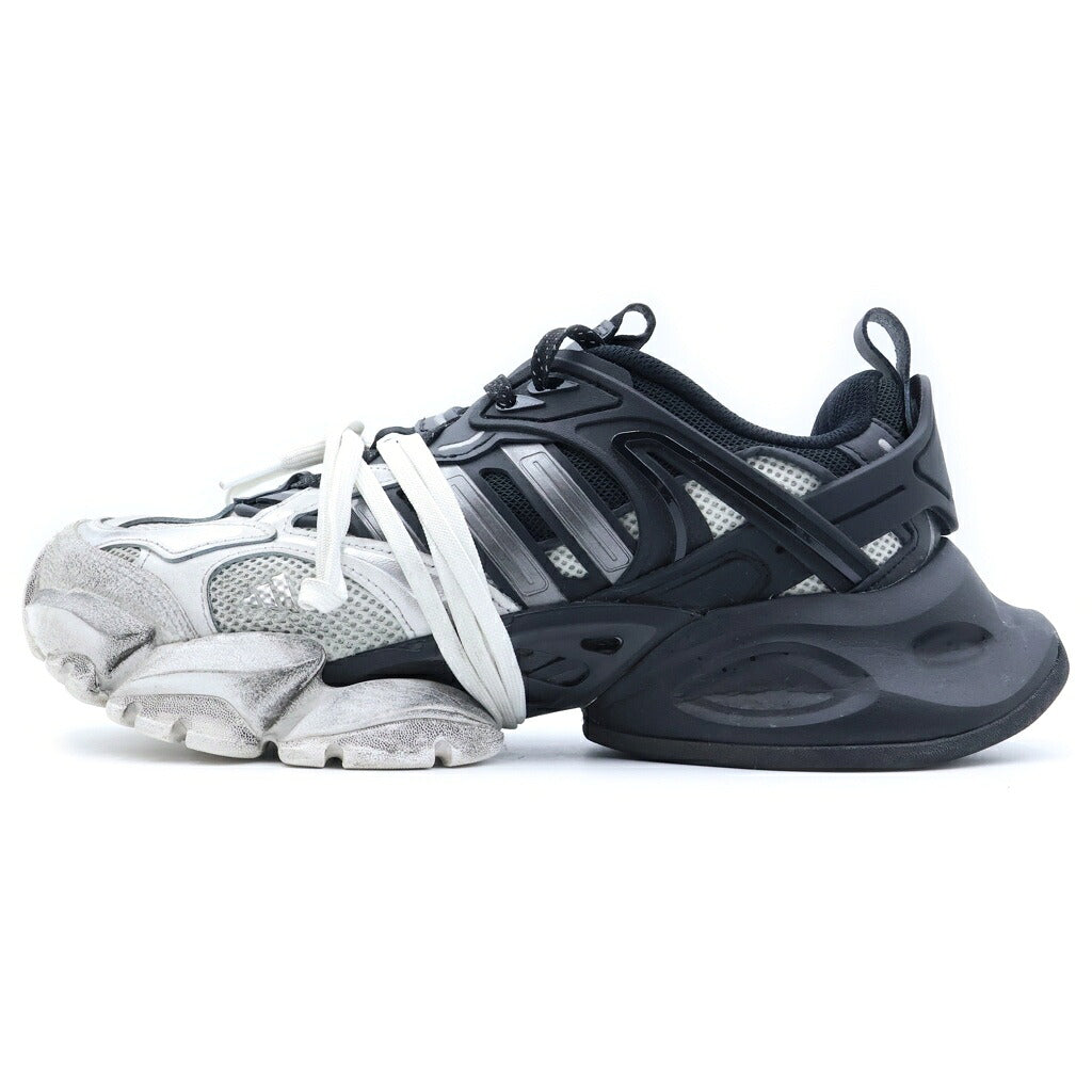 adidas(アディダス) XLG Runner Deluxe ランナー デラックス ローカットスニーカー ブラック/ホワイト US8.5/26.5cm JR0861
