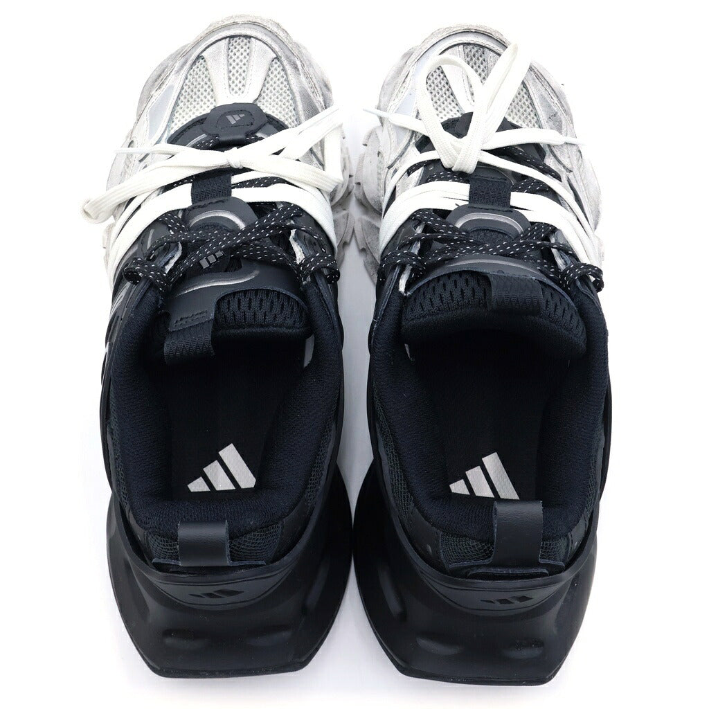 adidas(アディダス) XLG Runner Deluxe ランナー デラックス ローカットスニーカー ブラック/ホワイト US8.5/26.5cm JR0861