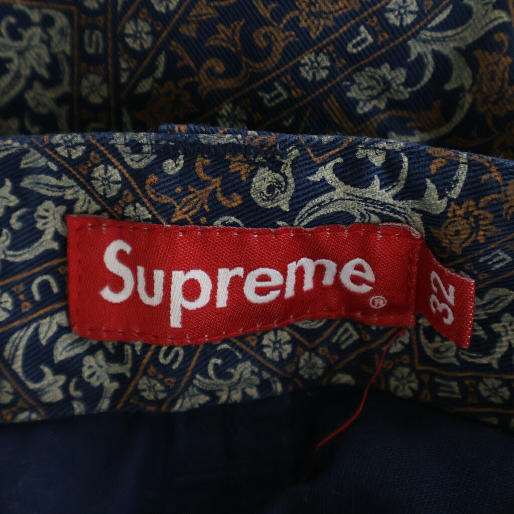 SUPREME(シュプリーム) 21AW Floral Cards Work Pant フローラル カード ワークパンツ マルチ