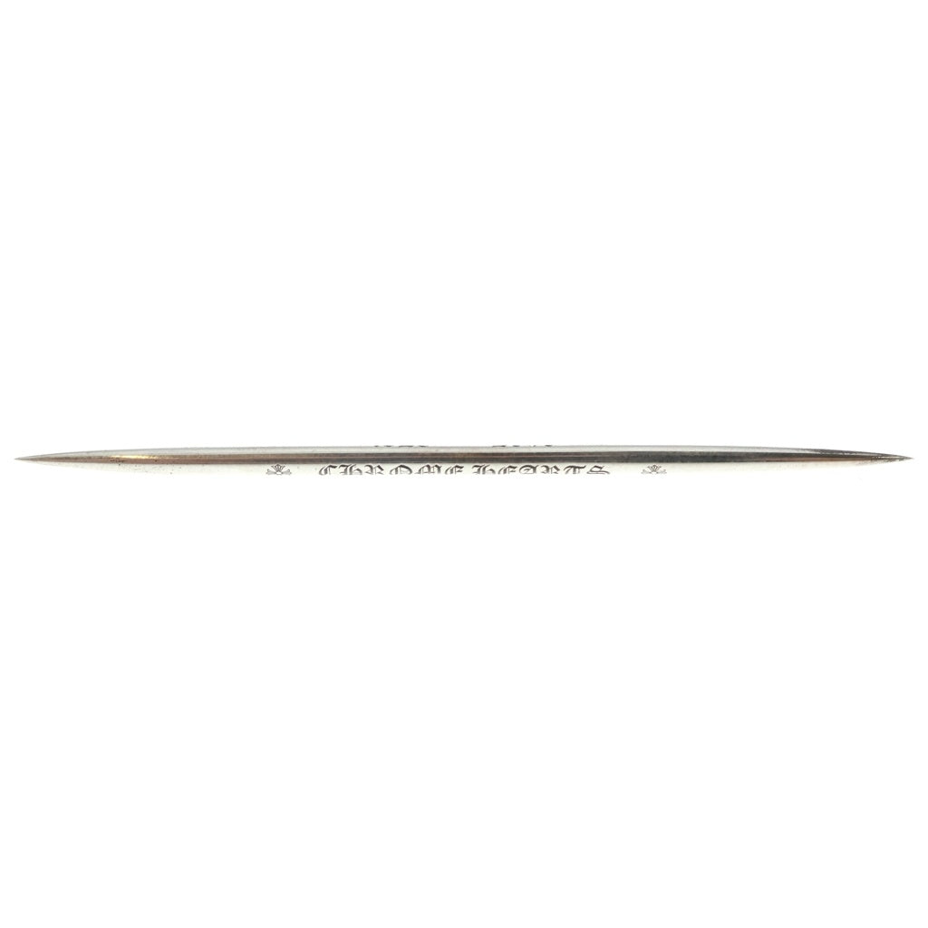 CHROME HEARTS(クロムハーツ) TOOTHPICK CASE レザートゥースピックケース 爪楊枝入れ ブラック/シルバー