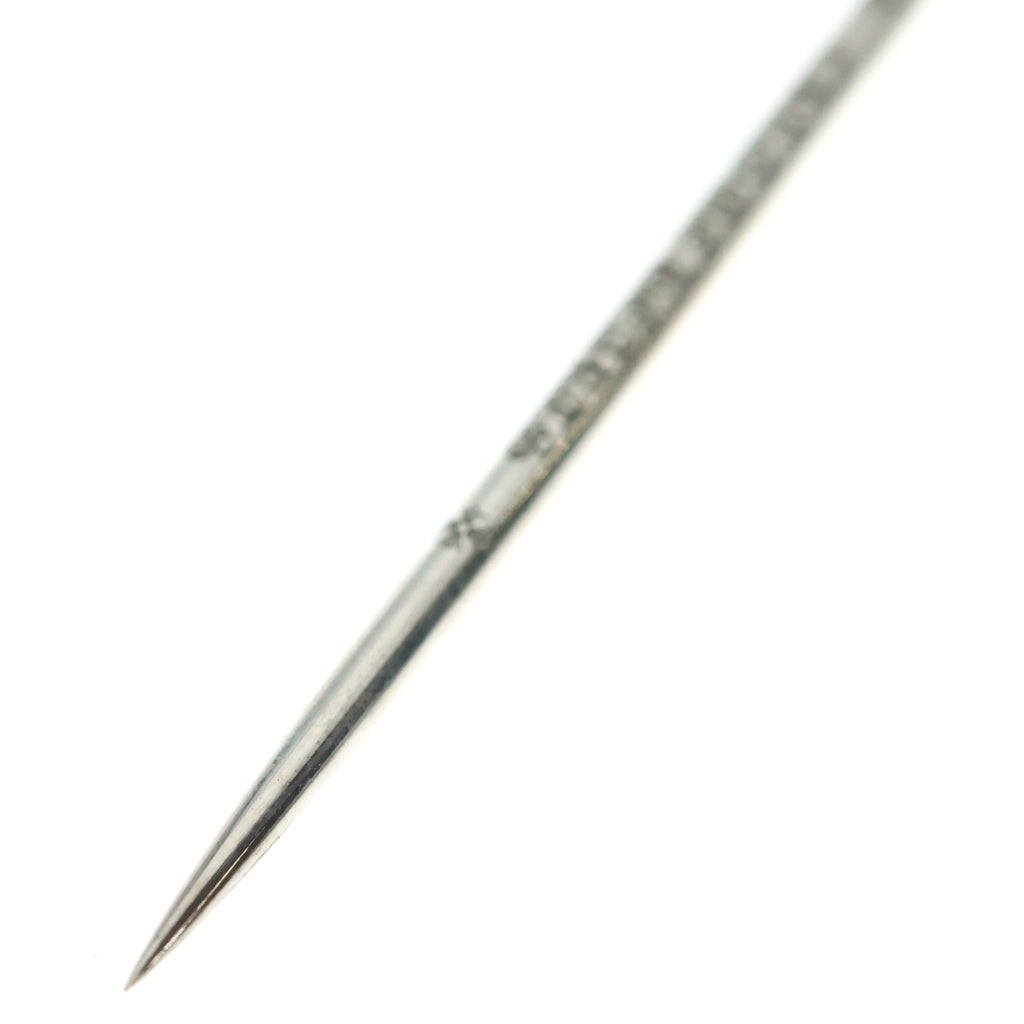 CHROME HEARTS(クロムハーツ) TOOTHPICK CASE レザートゥースピックケース 爪楊枝入れ ブラック/シルバー