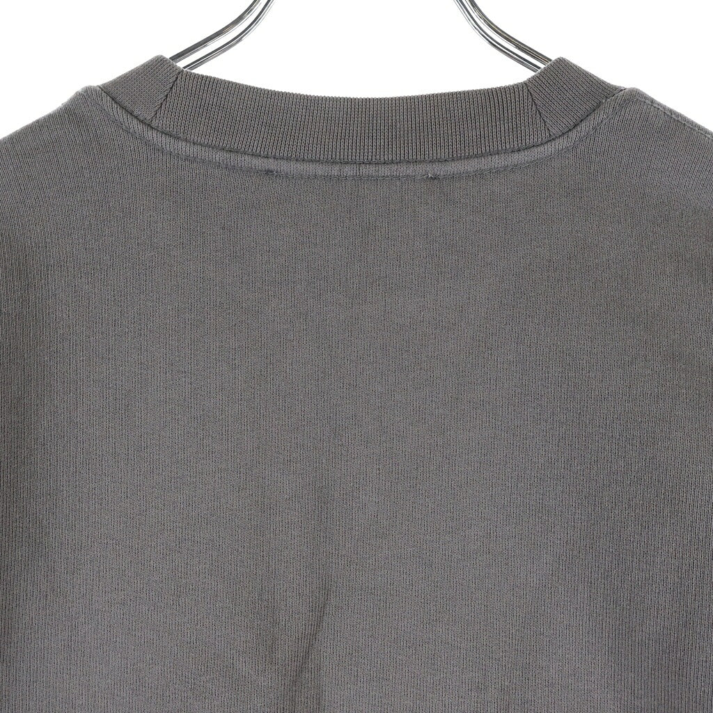 Acne Studios(アクネ ストゥディオズ) プリント ショート丈 スウェット トレーナー グレー レディース FN-WN-SWEA000184