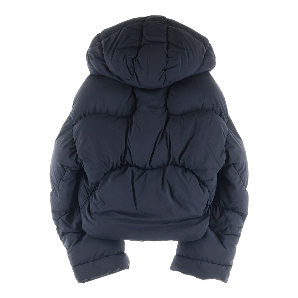 Acne Studios(アクネ ストゥディオズ) ショート丈 ジップアップ ナイロン ダウン ジャケット レディース ブラック FN-WN-OUTW000814