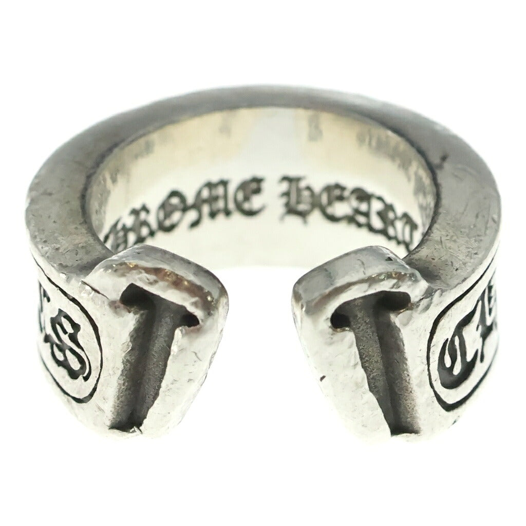 CHROME HEARTS(クロムハーツ) LG SCROLL LABEL ラージスクロールラベル リング シルバーBCA383