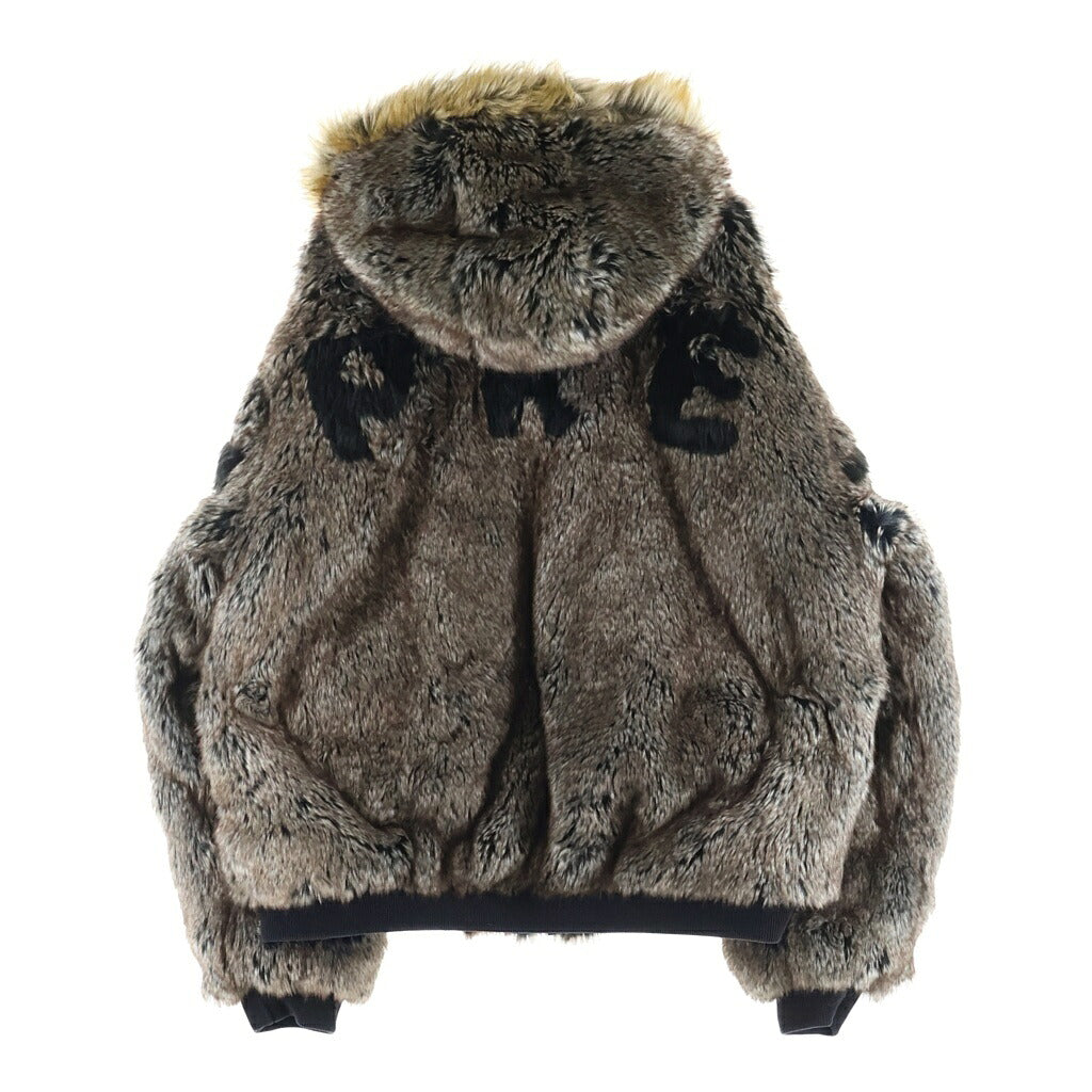 SUPREME(シュプリーム) 26SS Reversible Faux Fur Hooded Work Jacket フーデット リバーシブル ワーク ジャケット ブラック/ブラウン