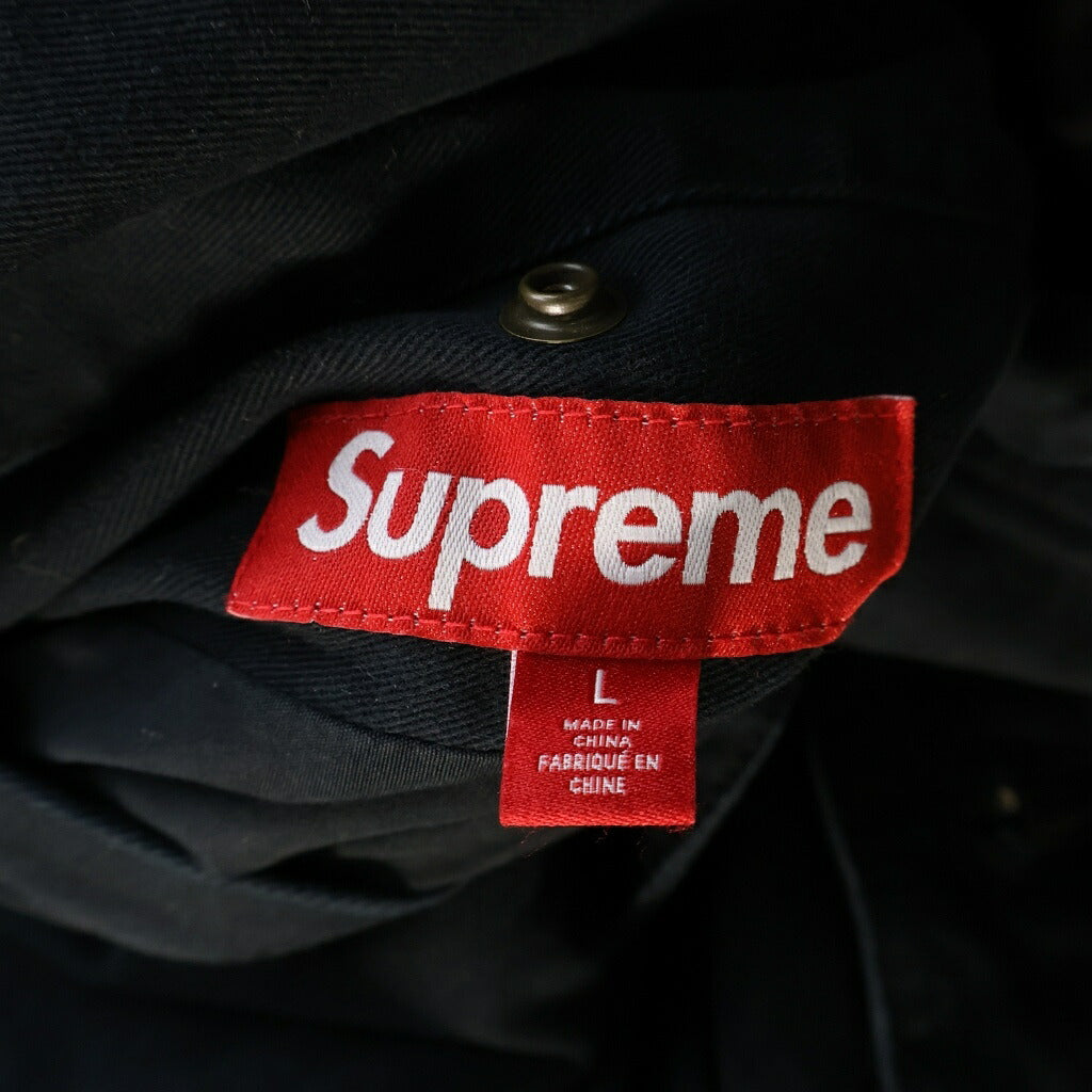 SUPREME(シュプリーム) 26SS Reversible Faux Fur Hooded Work Jacket フーデット リバーシブル ワーク ジャケット ブラック/ブラウン