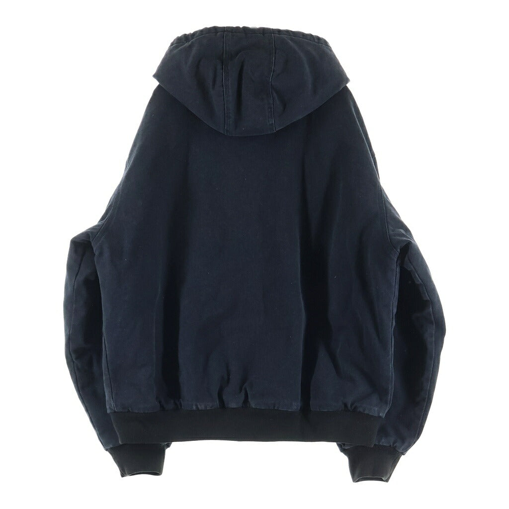 SUPREME(シュプリーム) 25AW Reflective Arc Hooded Work Jacket ロゴパッチ リフレクティブ アーク フーデッド ワーク ジャケット ブラック