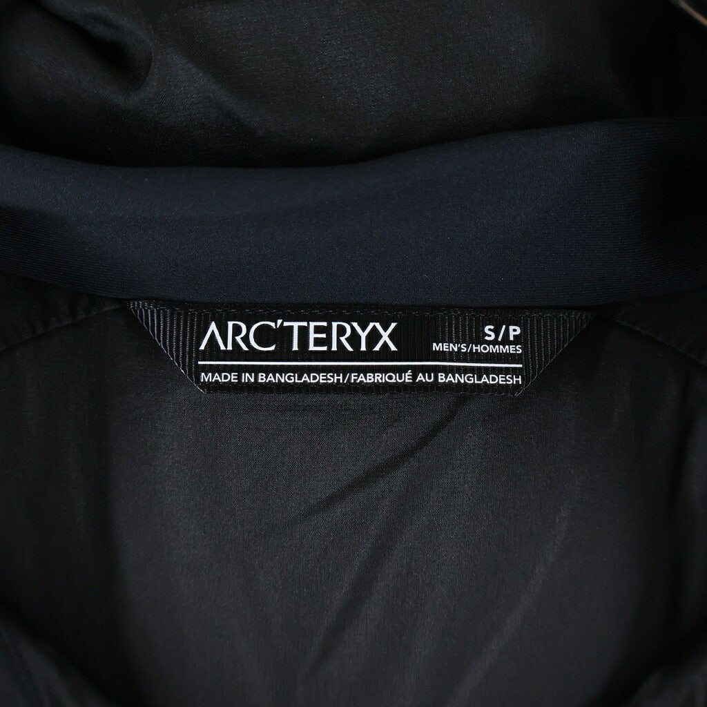 ARC'TERYX(アークテリクス) ATOM SV HOODY アトムSVフーディー ナイロンジャケット ブラック X000009902