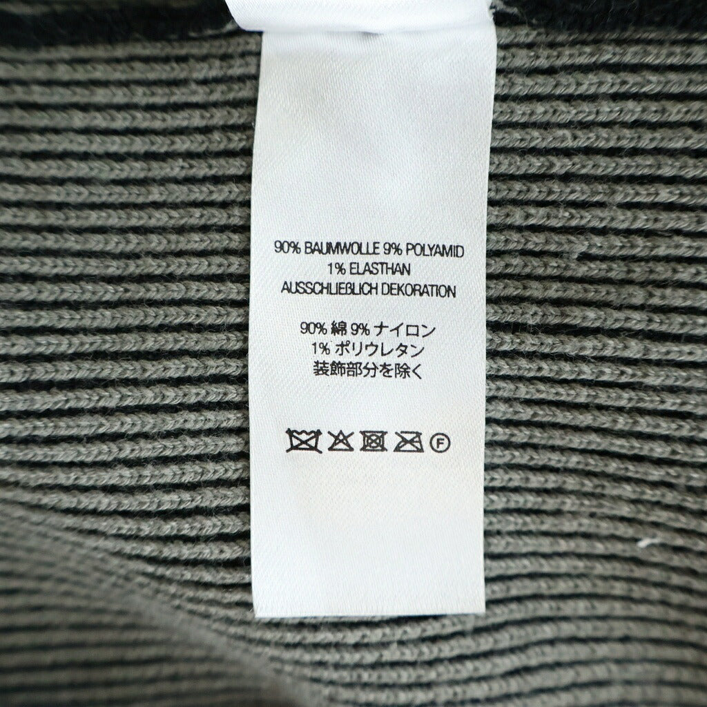 SUPREME(シュプリーム) 22AW 2-Tone Ribbed Zip Up Sweater 2トーンリブジップアップセーター グレー
