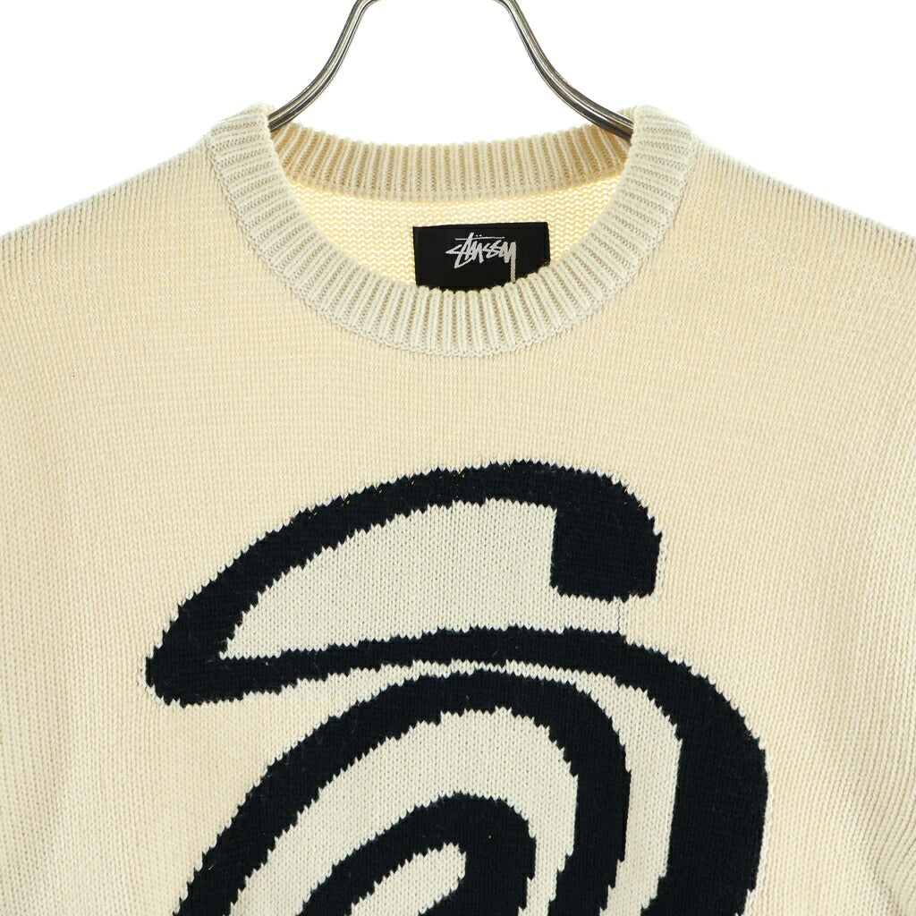 STUSSY(ステューシー) 22AW CURLY SWEATER カーリー S ニット セーター アイボリー 117073