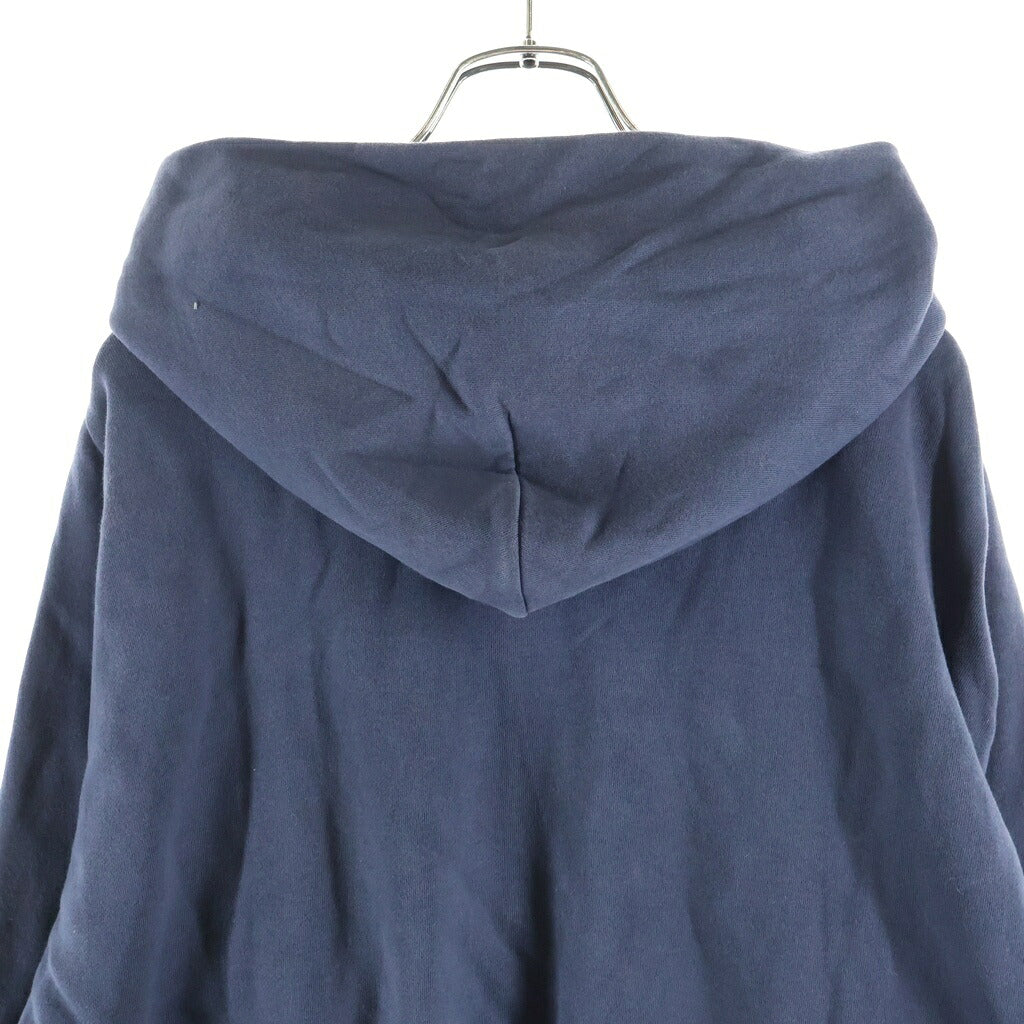 YEEZY GAP(イージーギャップ) Doubleface Wide Silhouette Zip Up Sweat Hoodie フーデット ジップアップ スウェットシャツ パーカー ネイビー 537322-01-1