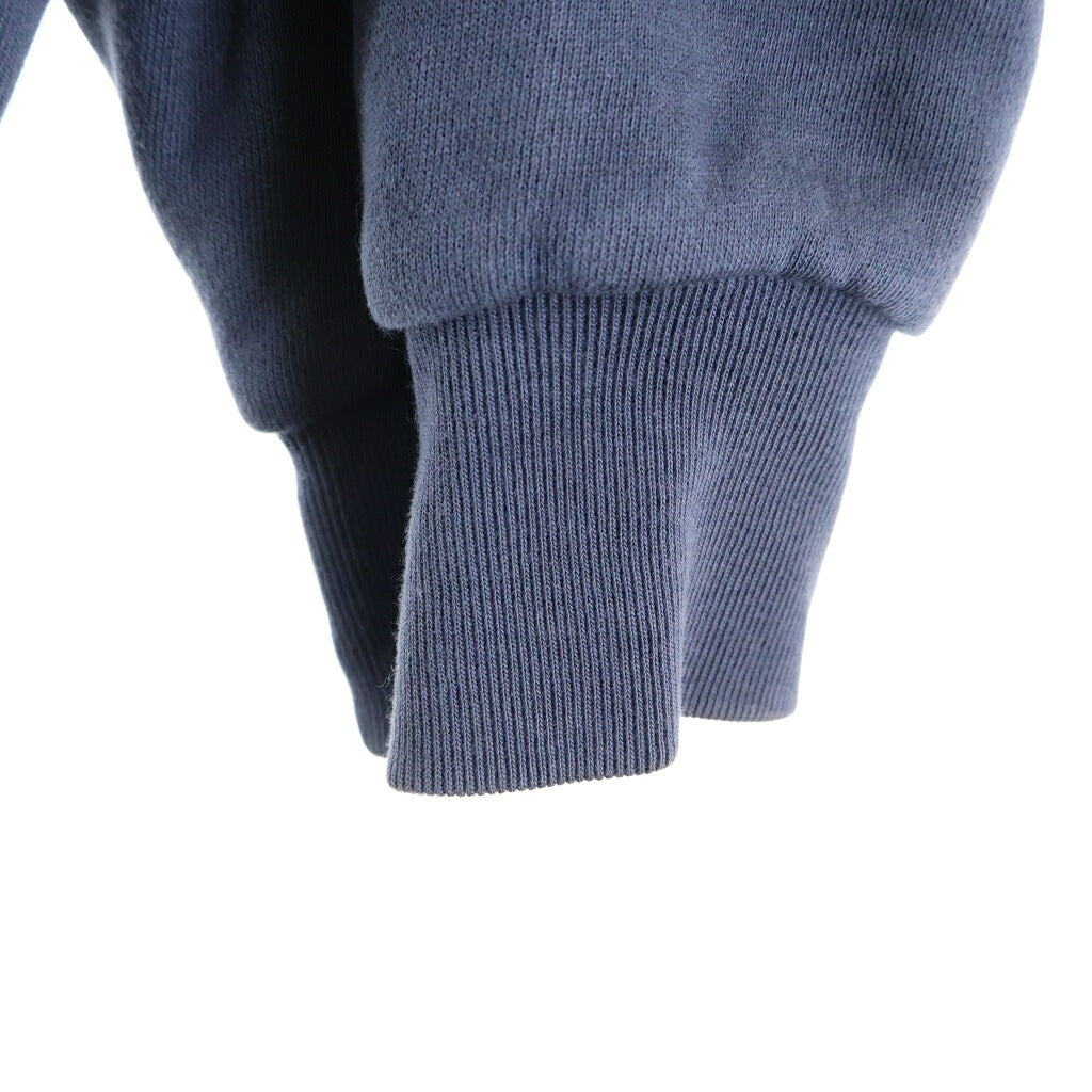 YEEZY GAP(イージーギャップ) Doubleface Wide Silhouette Zip Up Sweat Hoodie フーデット ジップアップ スウェットシャツ パーカー ネイビー 537322-01-1