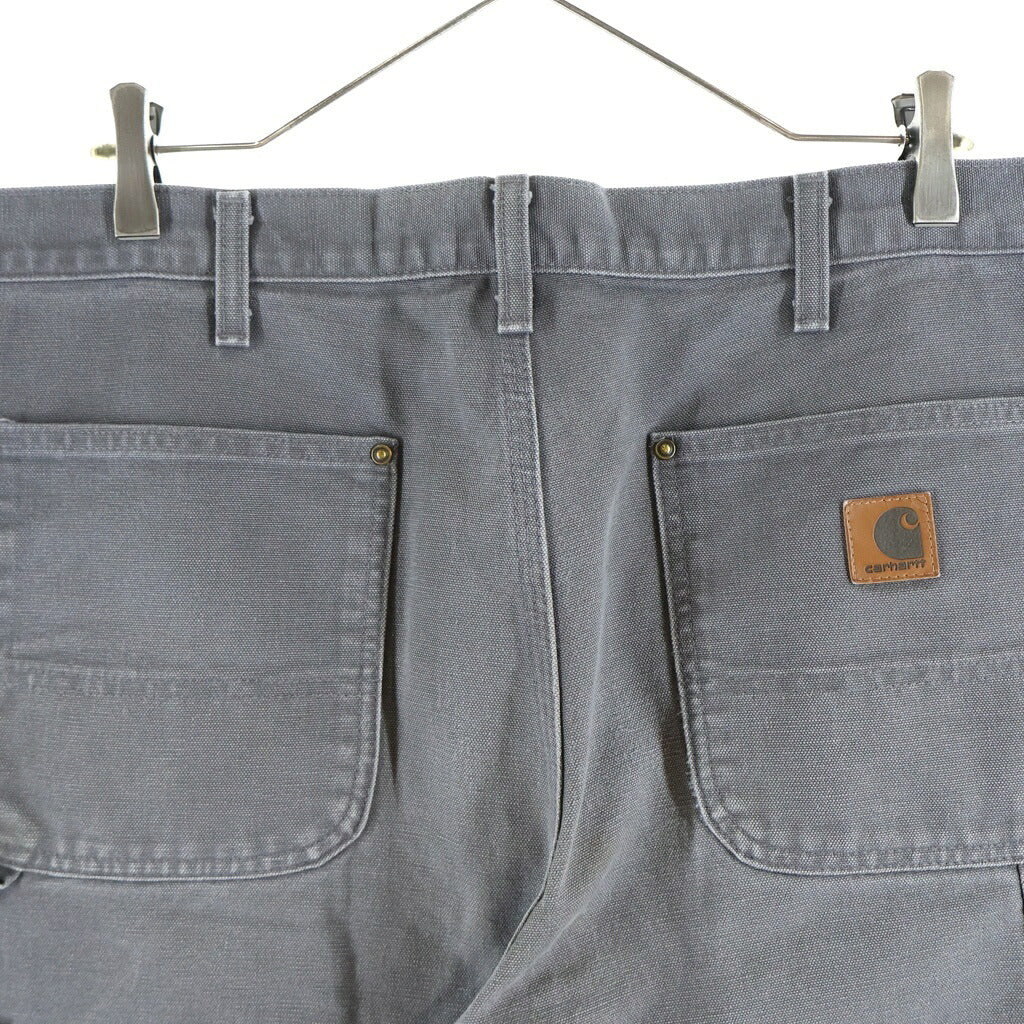 CARHARTT(カーハート) 15年製 ダブルニー ロゴ パッチ ダック ペインター パンツ グレー