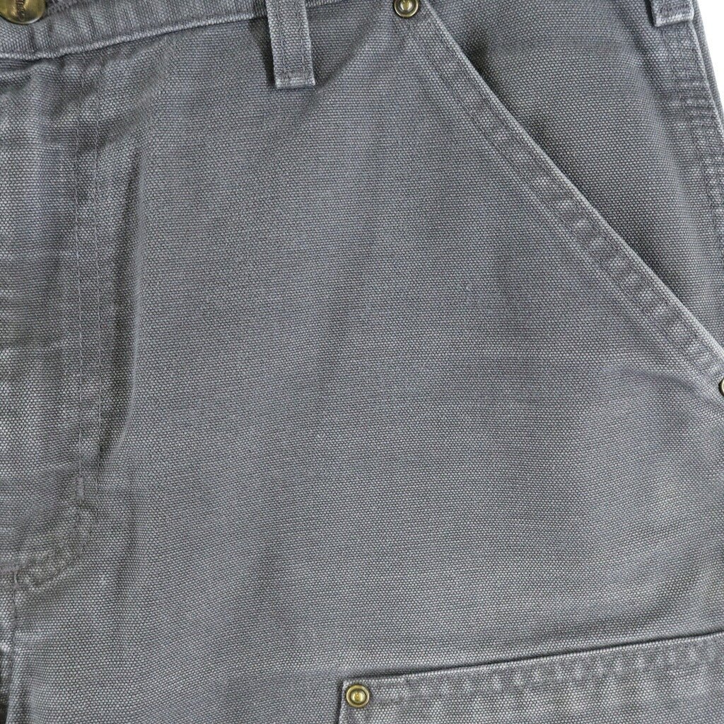 CARHARTT(カーハート) 15年製 ダブルニー ロゴ パッチ ダック ペインター パンツ グレー