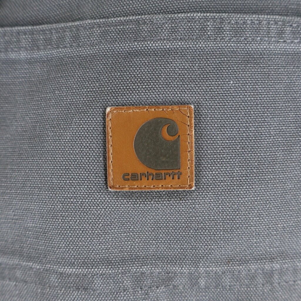 CARHARTT(カーハート) 15年製 ダブルニー ロゴ パッチ ダック ペインター パンツ グレー