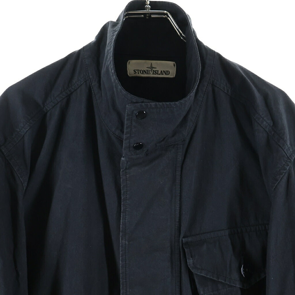 STONE ISLAND(ストーンアイランド) 20SS アームロゴワッペン コーデュラジャケット ブラック 721544321