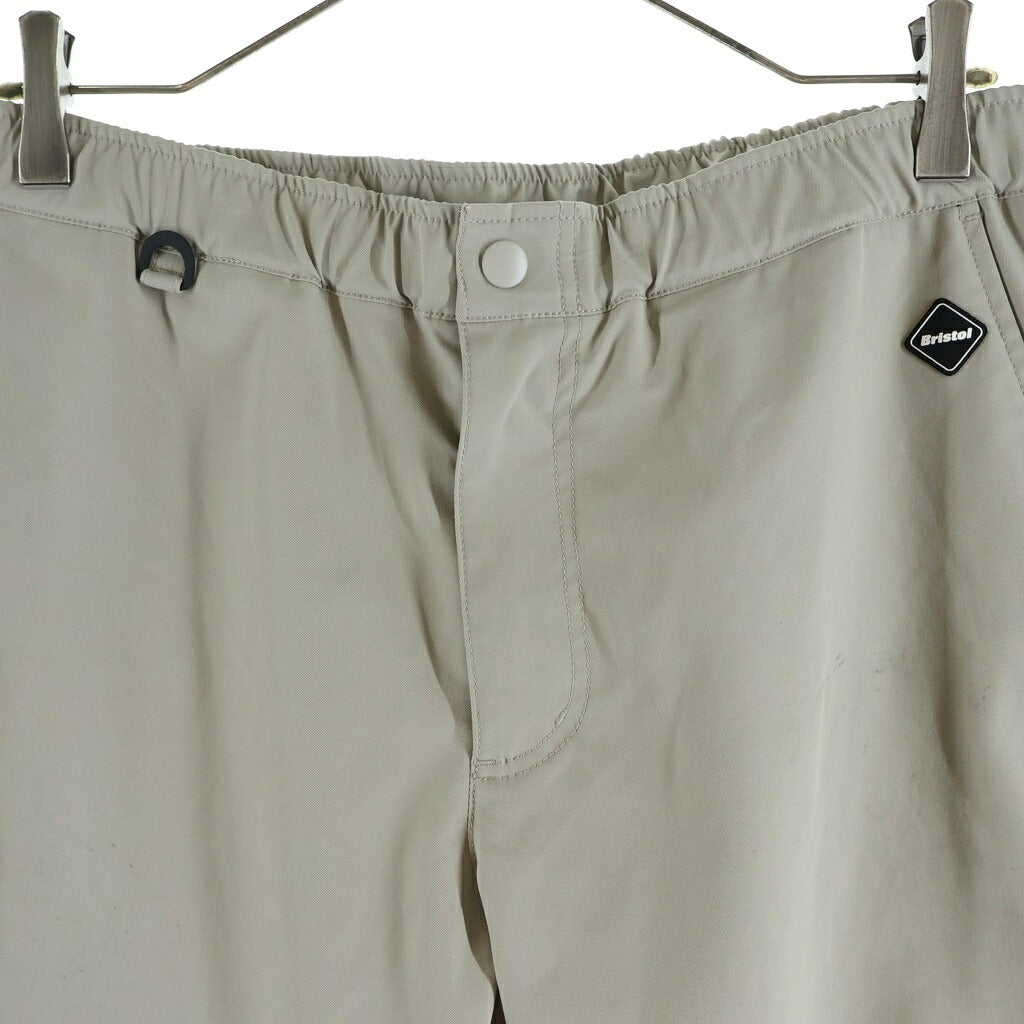 F.C.R.B./F.C.Real Bristol/FCRB(エフシーアールビー/エフシーレアルブリストル) 25SS VENTILATION RIBBED PANTS ベンチレーション リブ パンツ ベージュ FCRB-250070