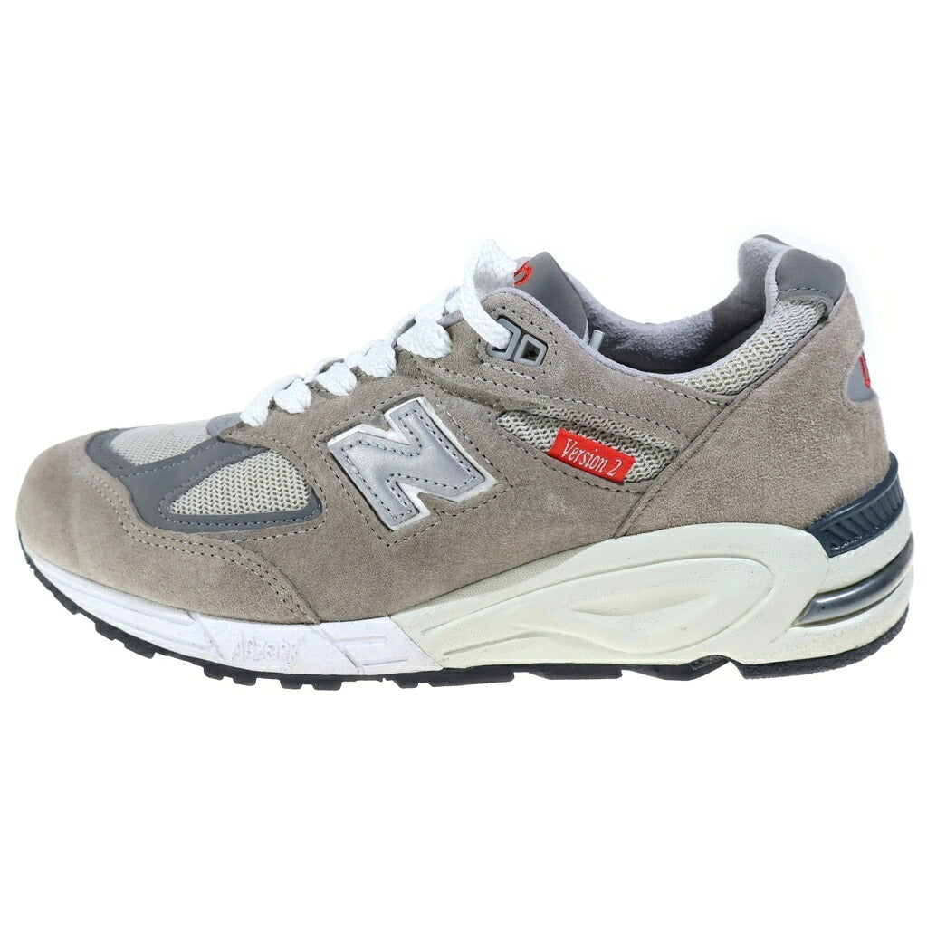 New Balance(ニューバランス) 40周年記念 モデル M990VS2 スエード ローカット スニーカー グレー