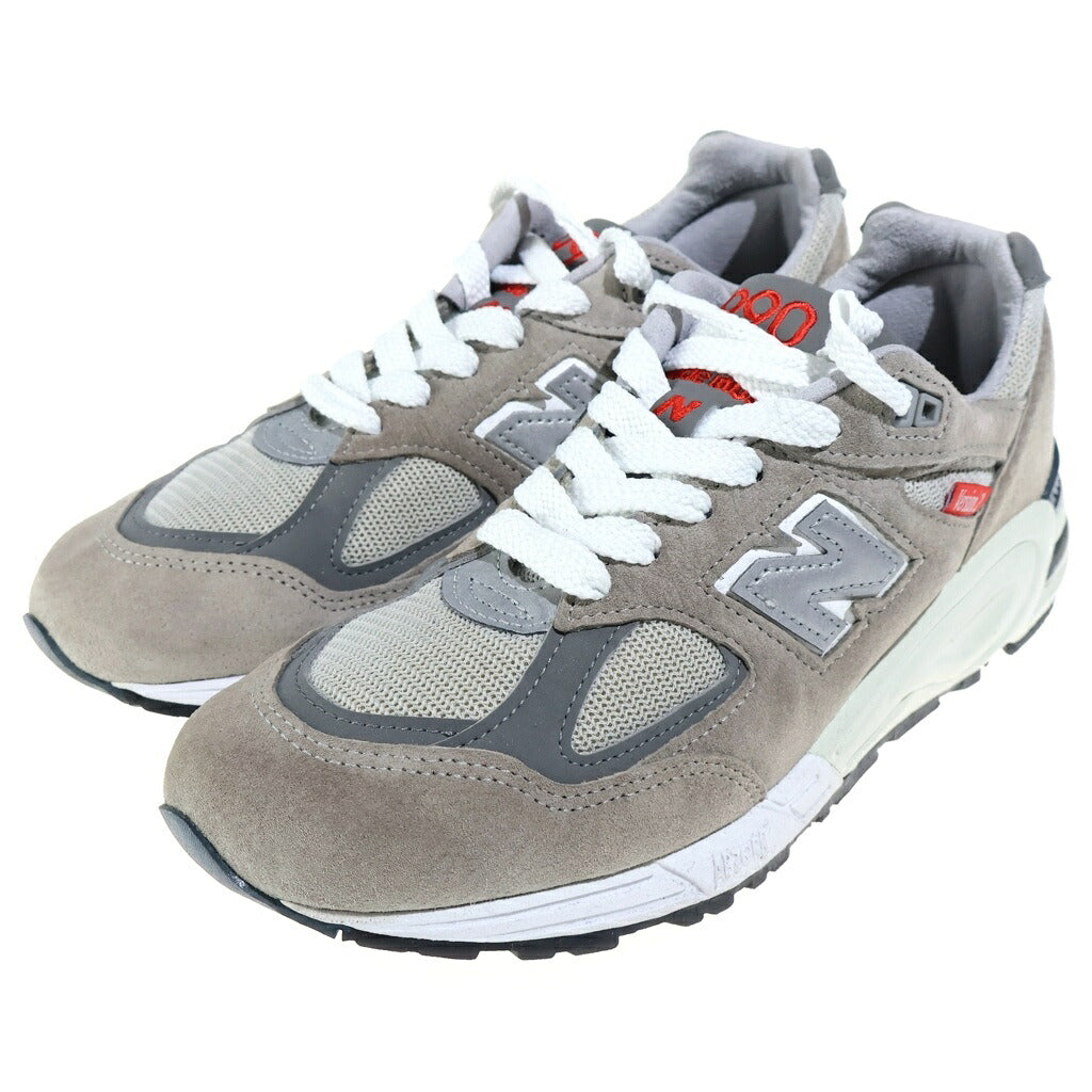 New Balance(ニューバランス) 40周年記念 モデル M990VS2 スエード ローカット スニーカー グレー
