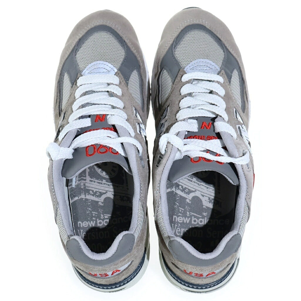 New Balance(ニューバランス) 40周年記念 モデル M990VS2 スエード ローカット スニーカー グレー