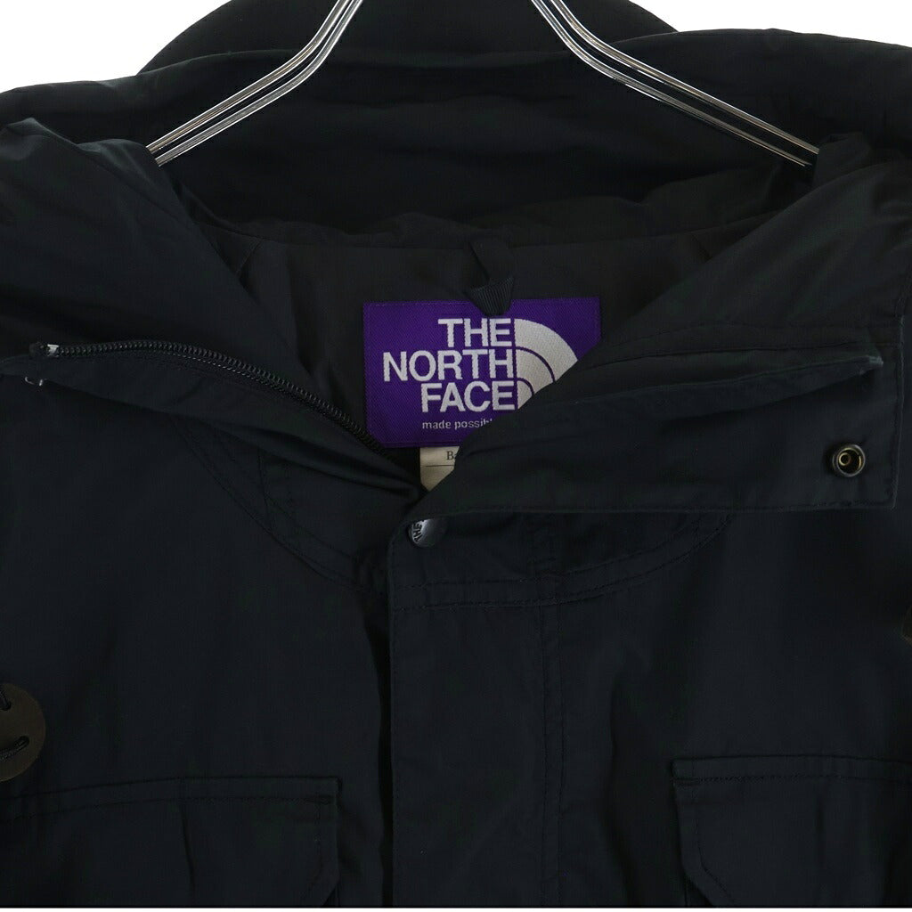 THE NORTH FACE PURPLE LABEL(ノースフェイスパープルレーベル) Midweight Mountain Coat ジップアップ ミッドウェイト 65/35 マウンテン コート ブラック ND91510 NP2903N