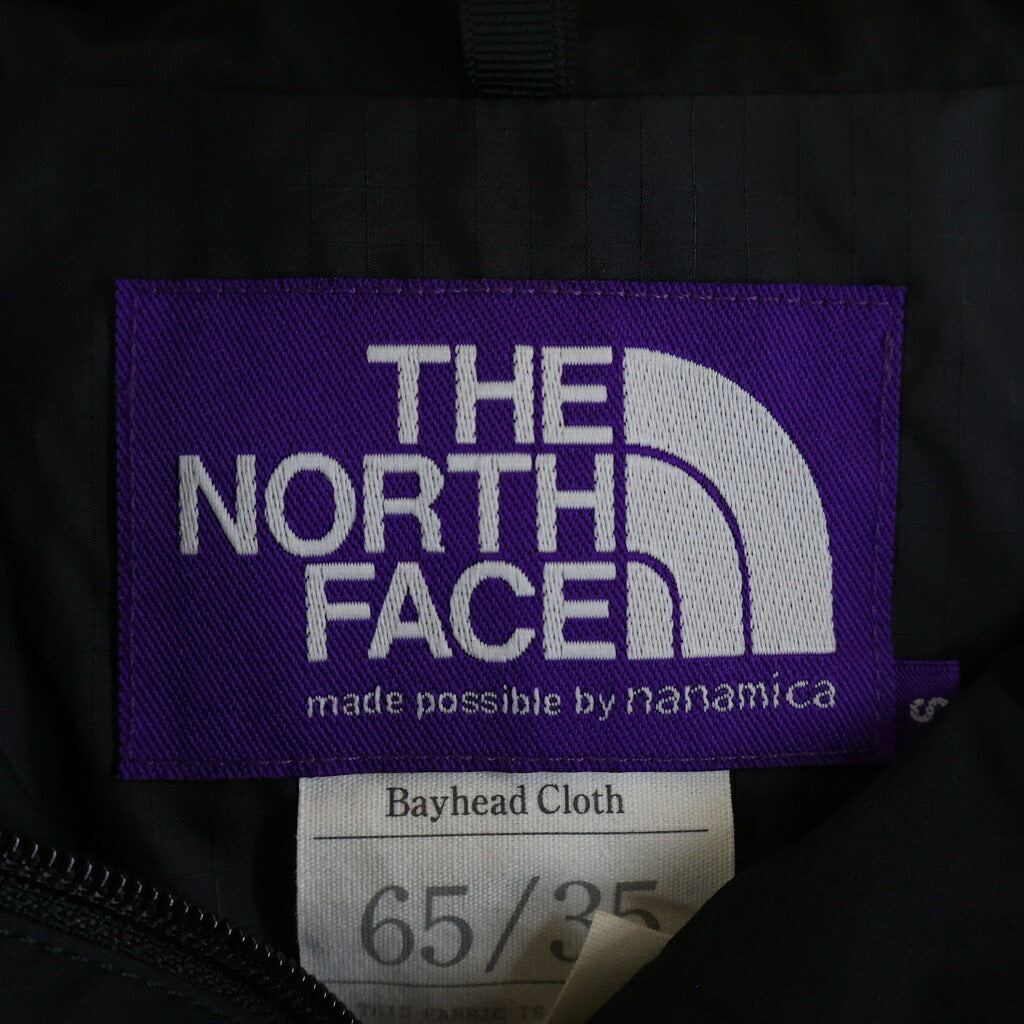 THE NORTH FACE PURPLE LABEL(ノースフェイスパープルレーベル) Midweight Mountain Coat ジップアップ ミッドウェイト 65/35 マウンテン コート ブラック ND91510 NP2903N