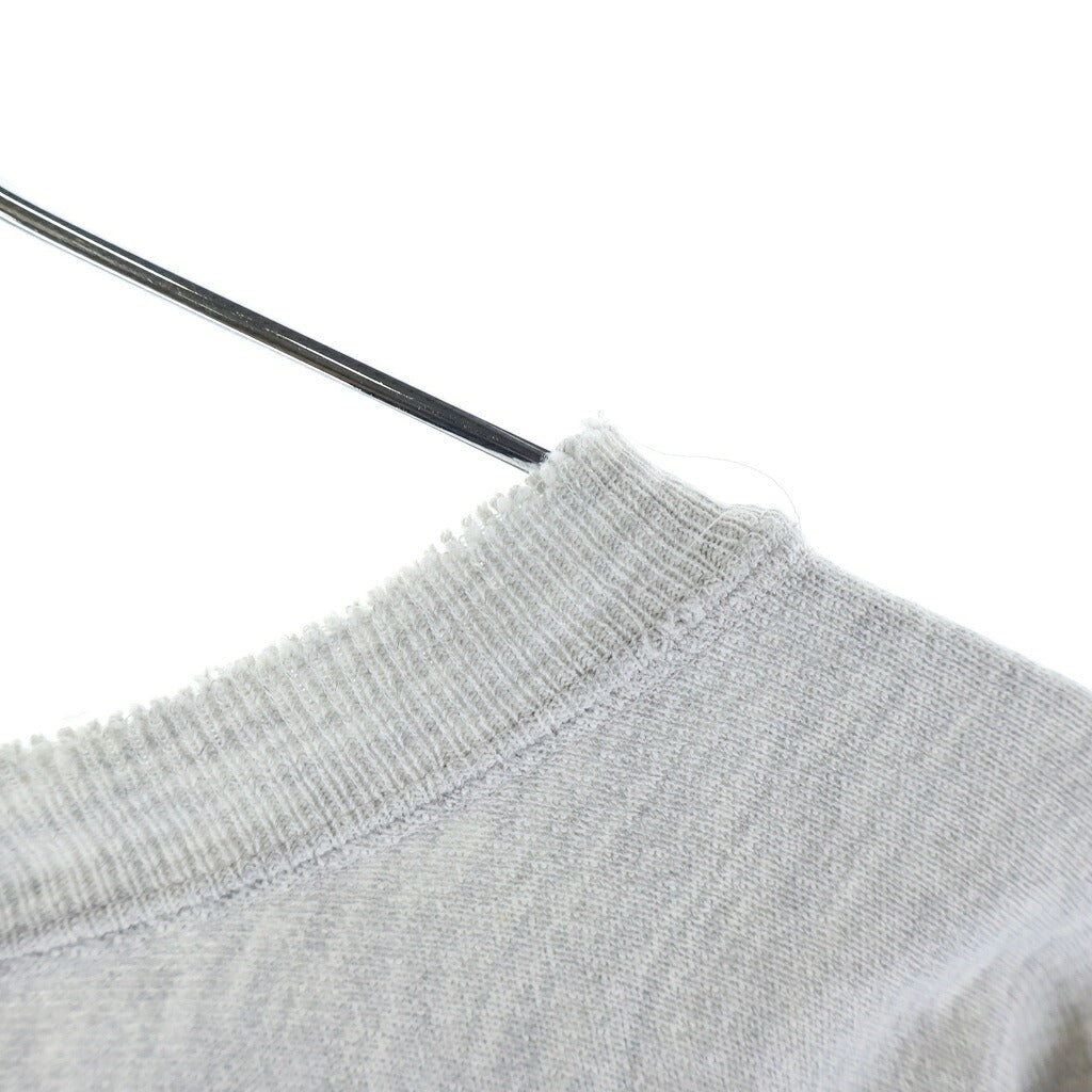 CHAMPION(チャンピオン) REVERSE WEAVE ロゴエンブロイダリー クルーネック スウェットシャツ グレー