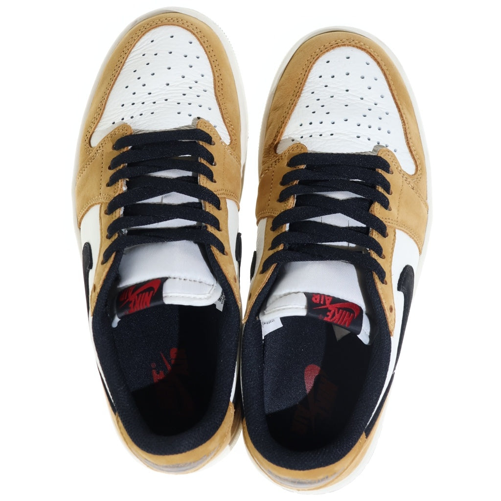 NIKE(ナイキ) AIR JORDAN 1 LOW OG ROOKIE OF THE YEAR SAIL AND GOLDEN HARVEST エア ジョーダン 1 オージー ローカットスニーカー US8/26cm CZ0790-107