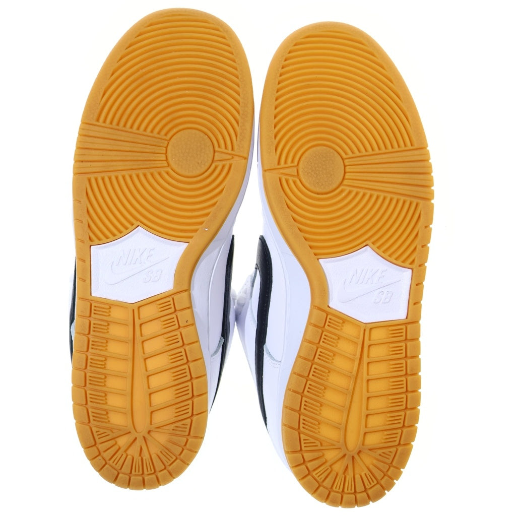 NIKE SB(ナイキエスビー) DUNK LOW ORANGE LABEL WHITE BLACK ダンク オレンジ ラベル ローカットスニーカー ホワイト/ブラック US8.5/26.5cm CD2563-101