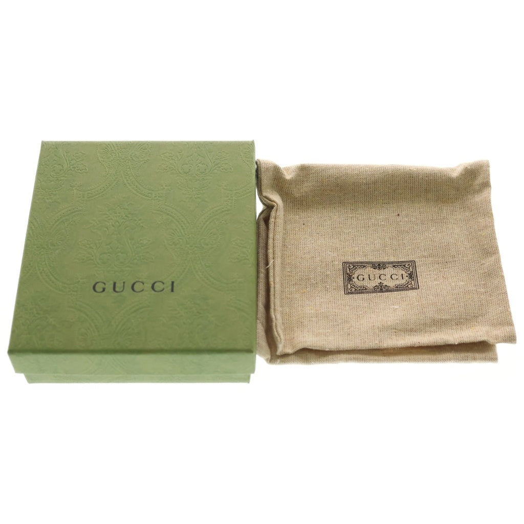 GUCCI(グッチ) GGエンボス マネークリップ レザー 財布 ブラック 676656