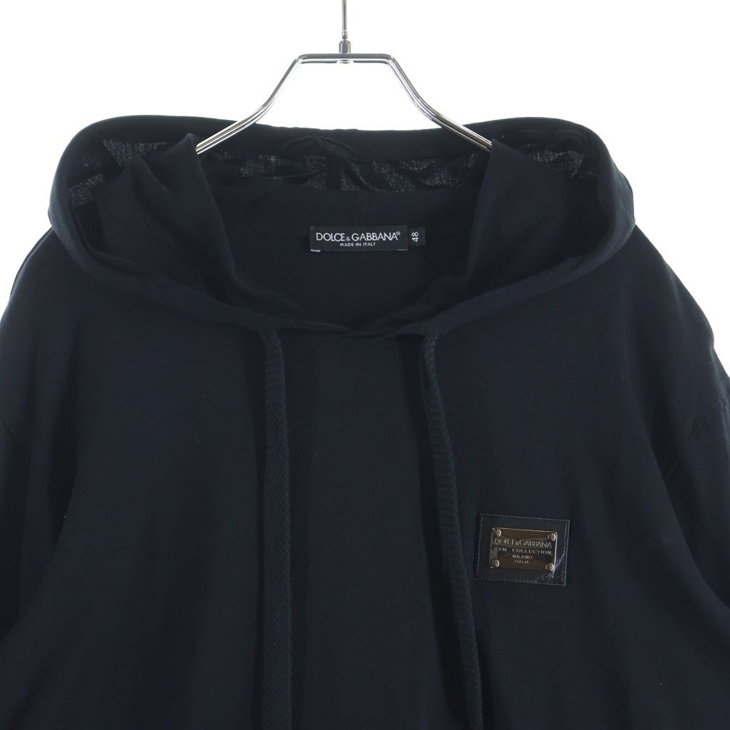 DOLCE & GABBANA(ドルチェアンドガッバーナ) パーカー G7GC9 コットン ブラック 48 G8U19G