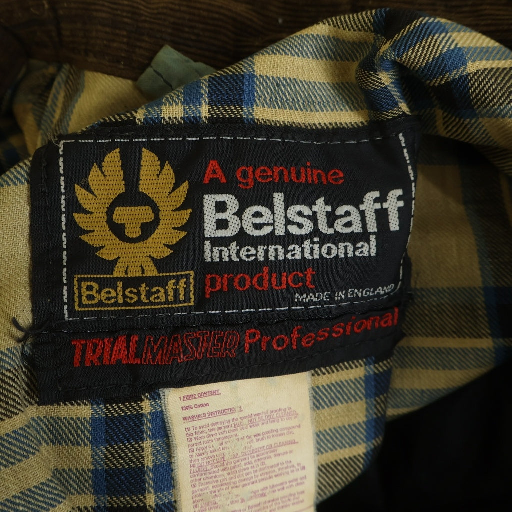 BELSTAFF(ベルスタッフ) ヴィンテージ オイルド ジャケット ダークブラウン #S