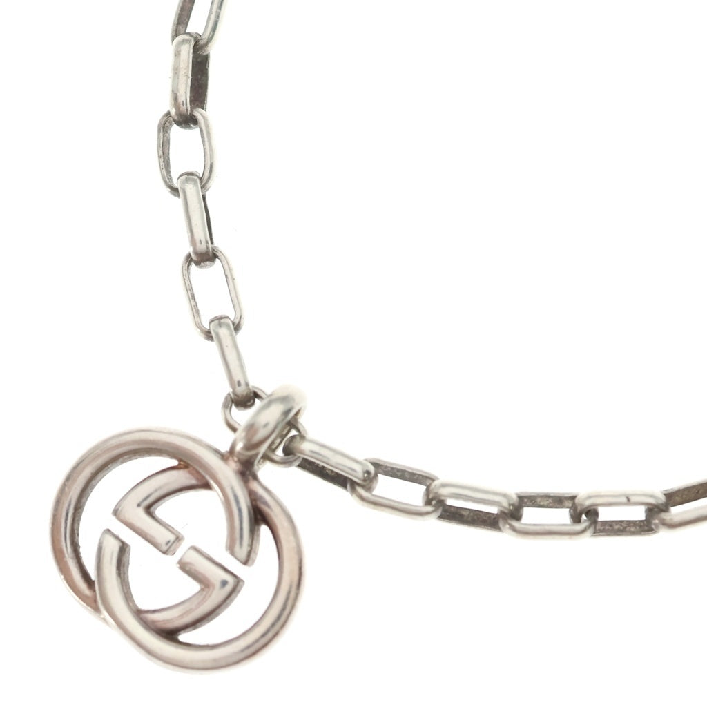 GUCCI(グッチ) インターロッキングG ネックレス ペンダント チェーン シルバー Ag925 レディース
