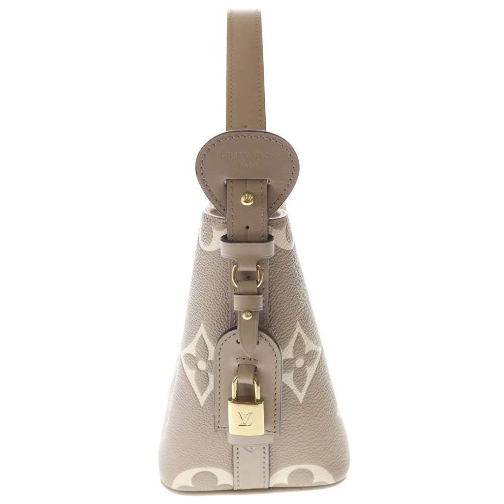 LOUIS VUITTON(ルイヴィトン) バイカラー モノグラム アンプラント オールインBB レザー 2WAY ハンドバッグ ショルダーバッグ ICタイプ M13045 トープグレー/クレームホワイト レディース