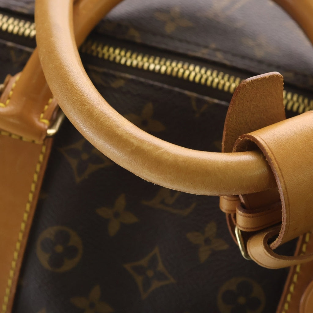 LOUIS VUITTON(ルイヴィトン) モノグラム キーポル55 バンドリエール ボストンバック PVC/レザー ブラウン M41414 レディース