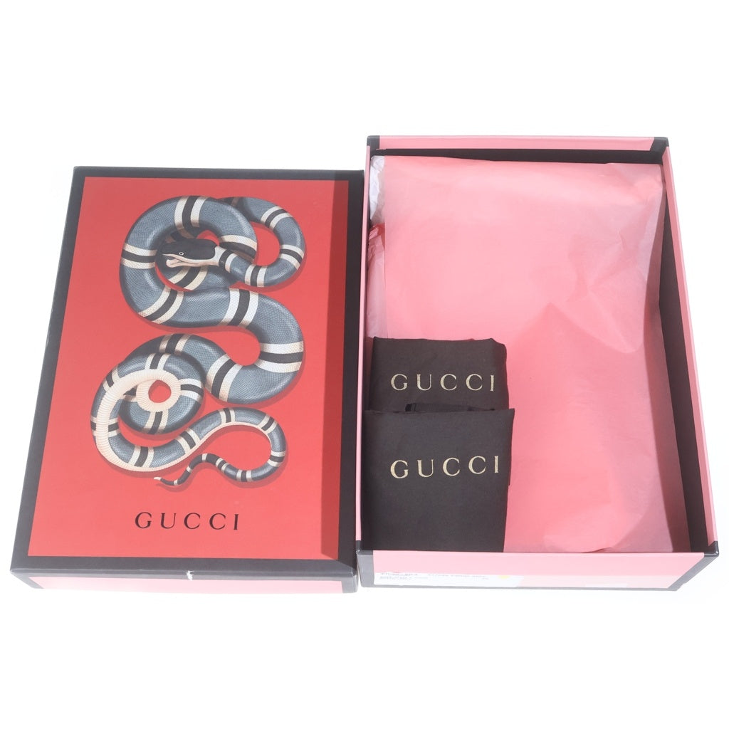 GUCCI(グッチ) レザー ヒール 厚底 パンプス アンクルストラップ #35 ホワイト レディース