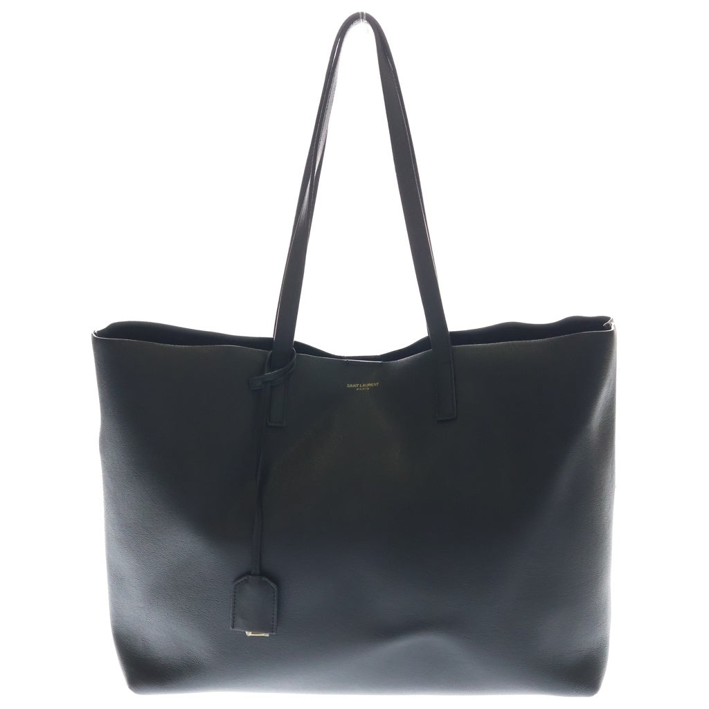 SAINT LAURENT PARIS(サンローランパリ) サックショッピング トートバッグ ハンドバッグ ブラック レザー 394195 レディース