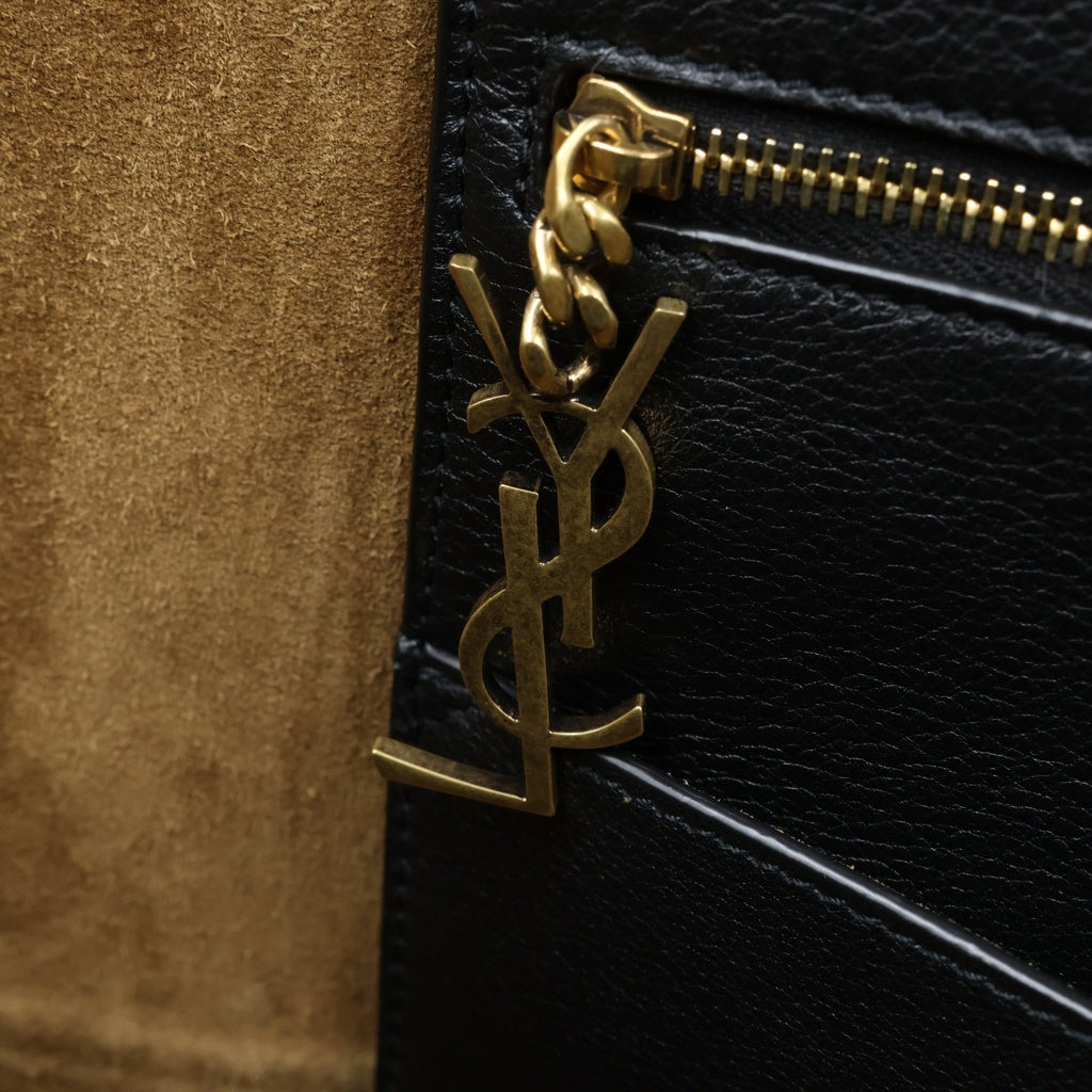 SAINT LAURENT PARIS(サンローランパリ) 4カレトート ハンドバッグ ブラック レザー 862368 レディース