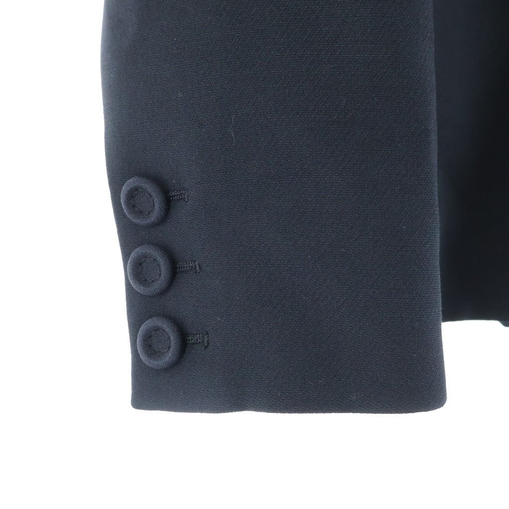 Christian Dior(クリスチャンディオール) Montaigne 30 モンテーニュ ウール/シルク バージャケット レディース ブラック 841V01A1166