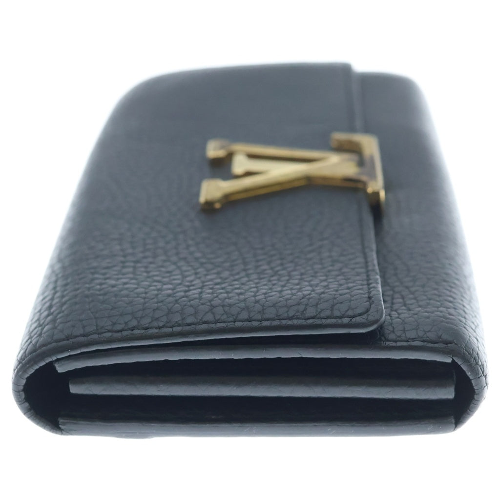 LOUIS VUITTON(ルイヴィトン) ポルト フォイユ カプシーヌ トリヨンレザー ロングウォレット ブラック M61248
