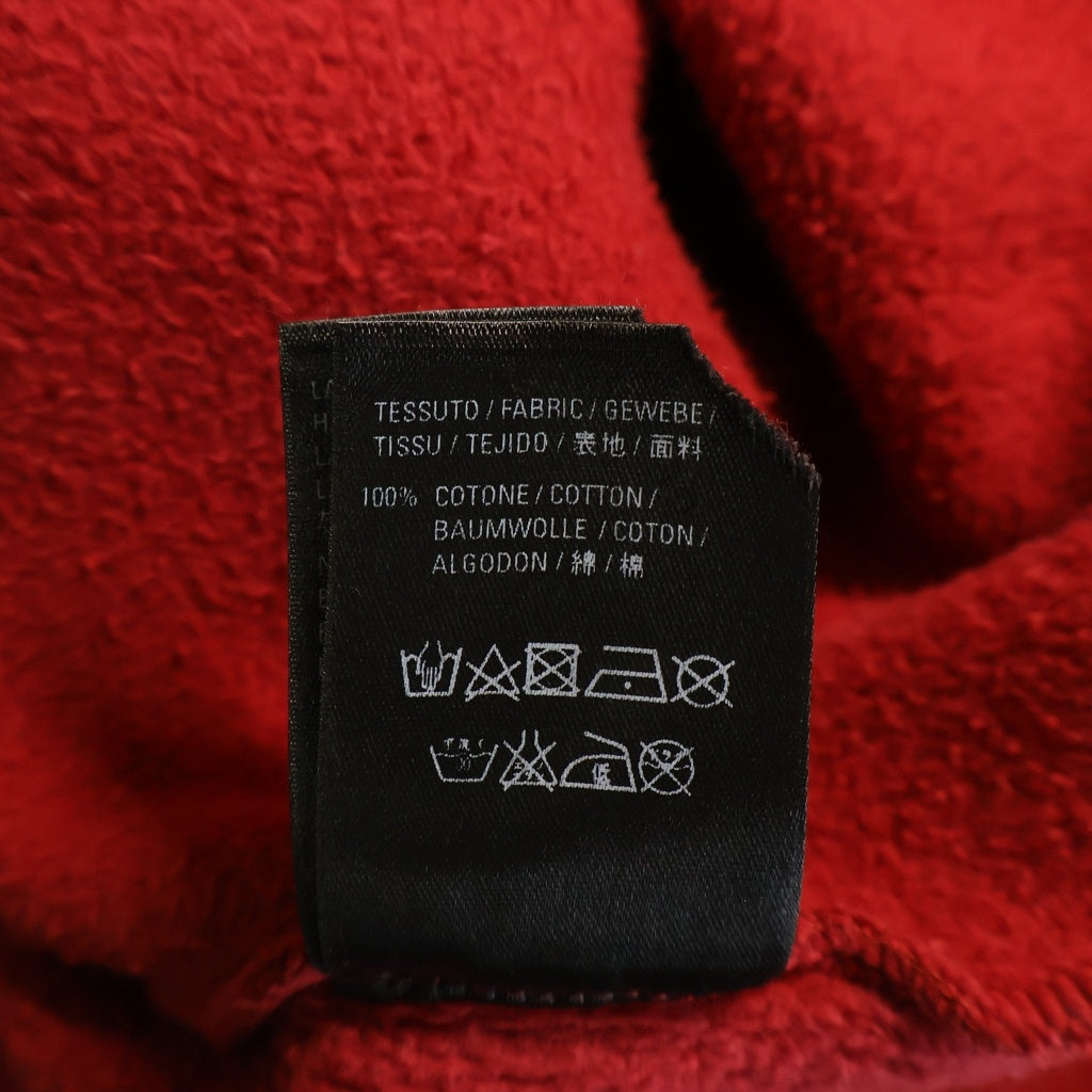 BALENCIAGA(バレンシアガ) 18AW BBロゴプリント オーバーサイズ スウェットプルオーバーパーカー ワインレッド 556111 TDV04