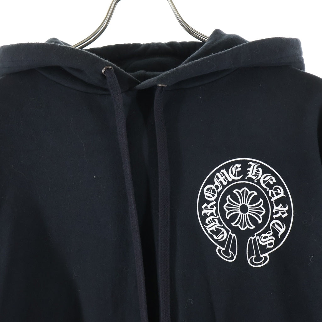CHROME HEARTS(クロムハーツ) SWTSHRT PLVR マルチホースシュープリント スウェットプルオーバーパーカー ブラック